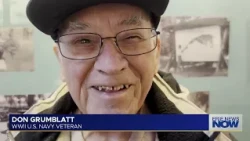 Local WWII Veteran Headlines Ceremony