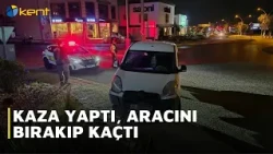 CAUSED AN ACCIDENT, ABANDONED THE VEHICLE AND FLED